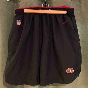 Nike Dri-Fit athletic shorts. San Francisco 49ers. NWOT